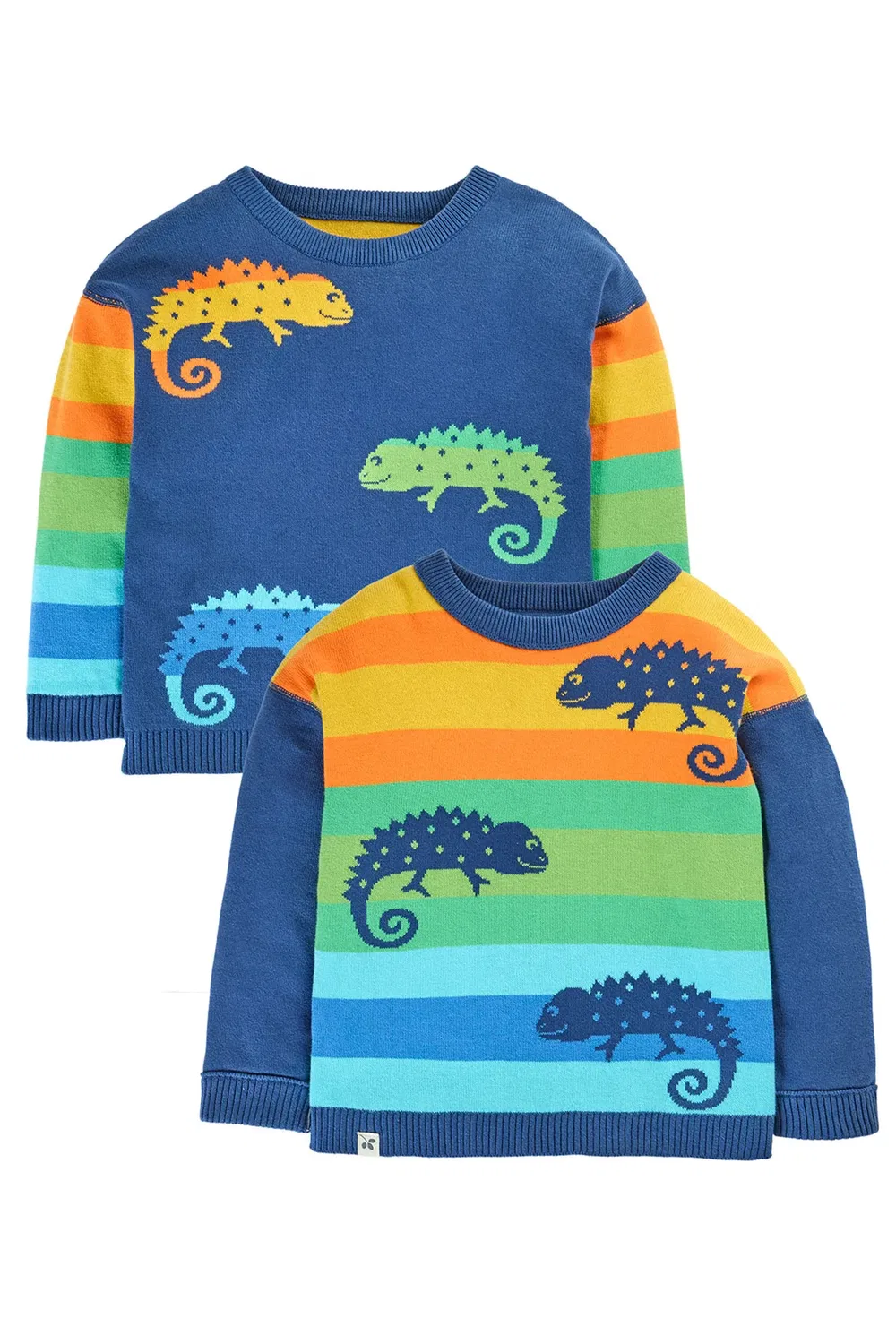 Детский реверсивный джемпер Luca Frugi, Blue