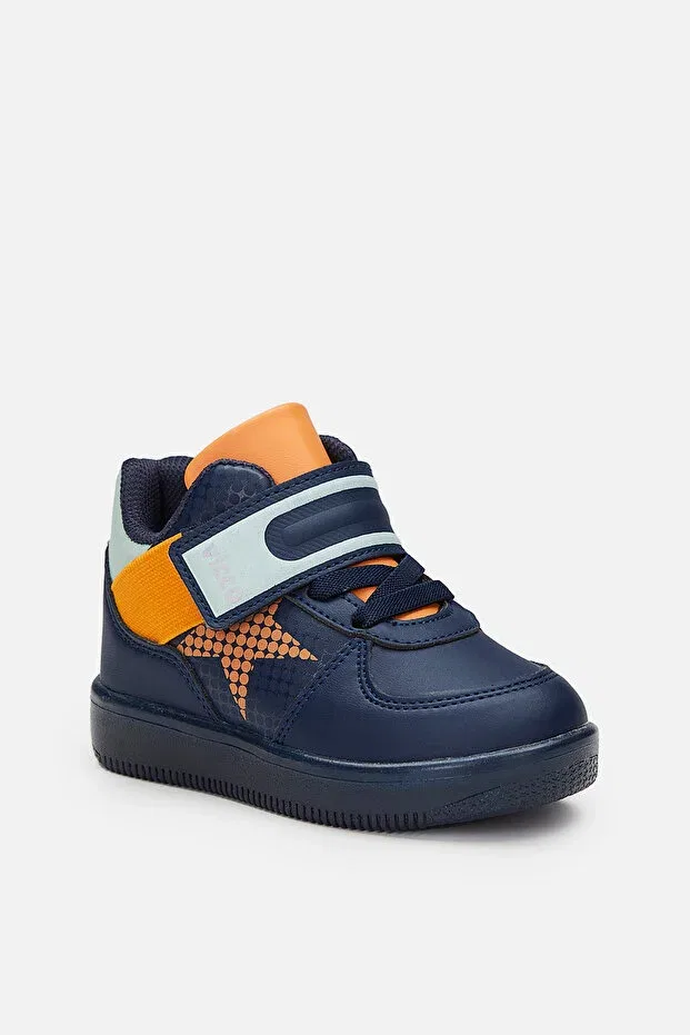 Детские кеды для мальчиков со светодиодами Vicco, Navy Blue — фото 3