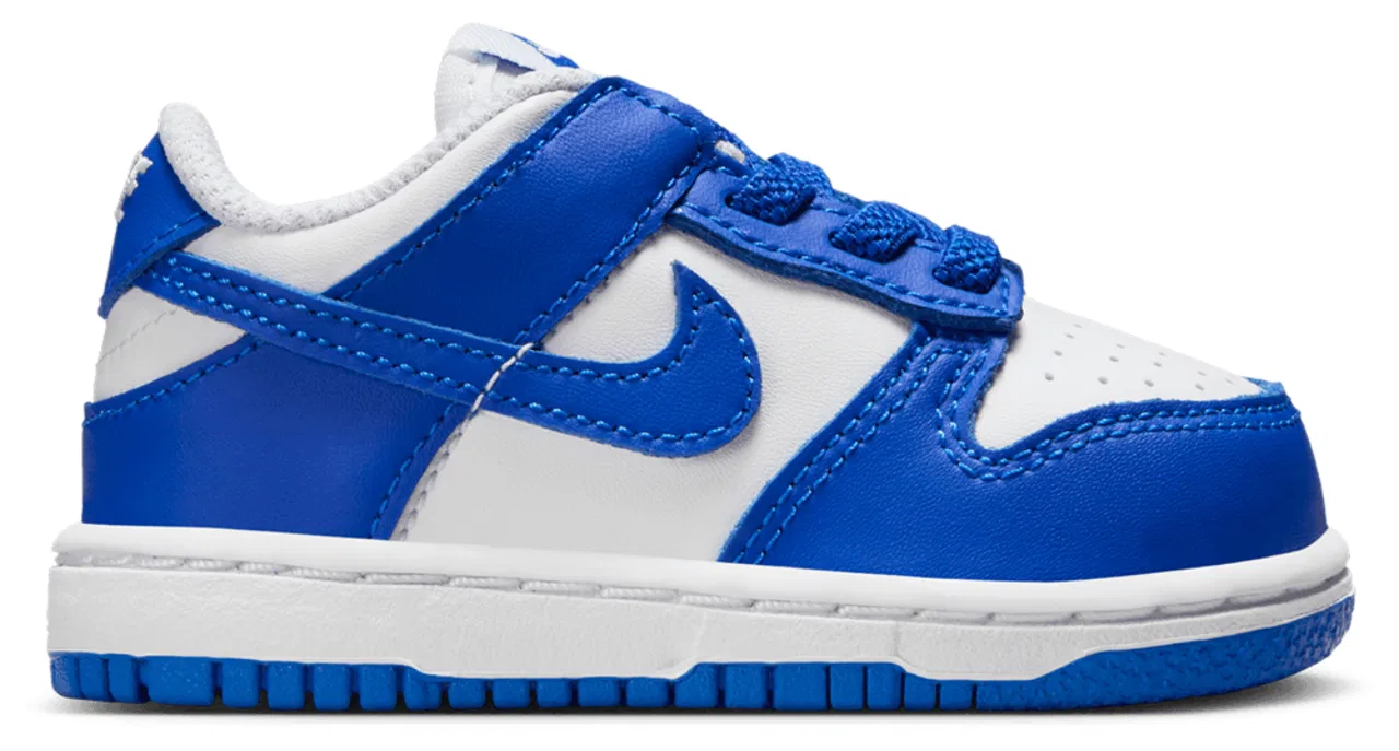 Кроссовки для мальчиков Nike Dunk Low, цвет White/Blue
