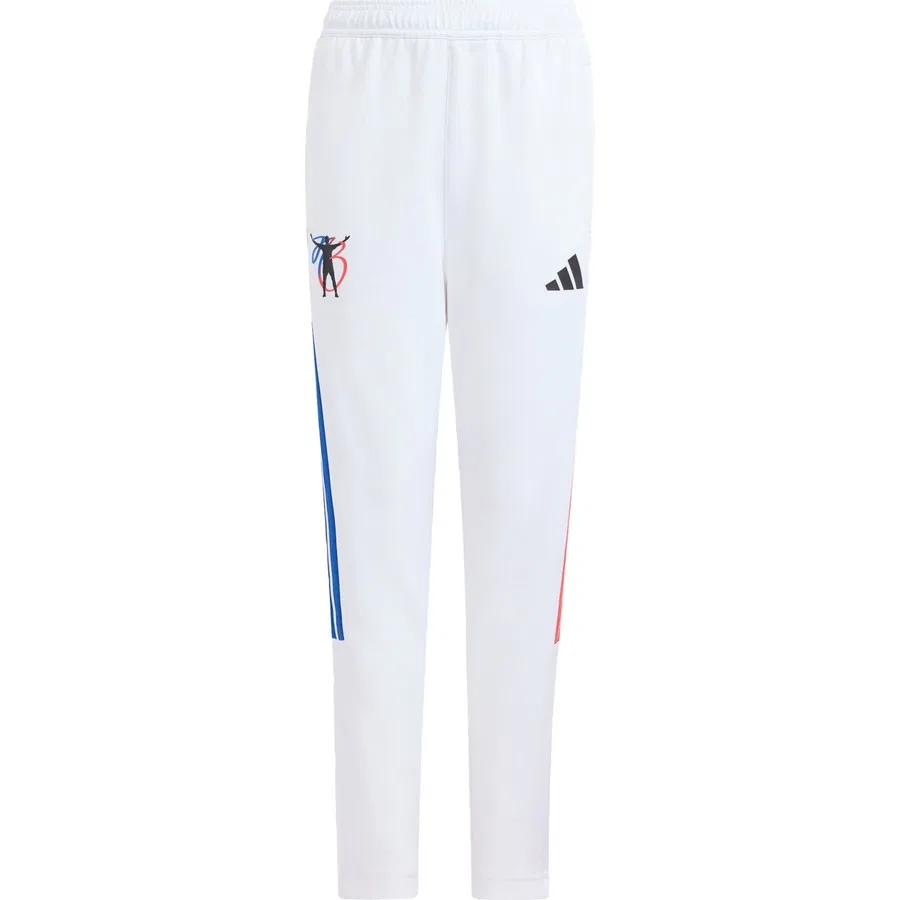 Детские спортивные штаны с принтом Performance Jude Bellingham adidas, Белый — фото 3