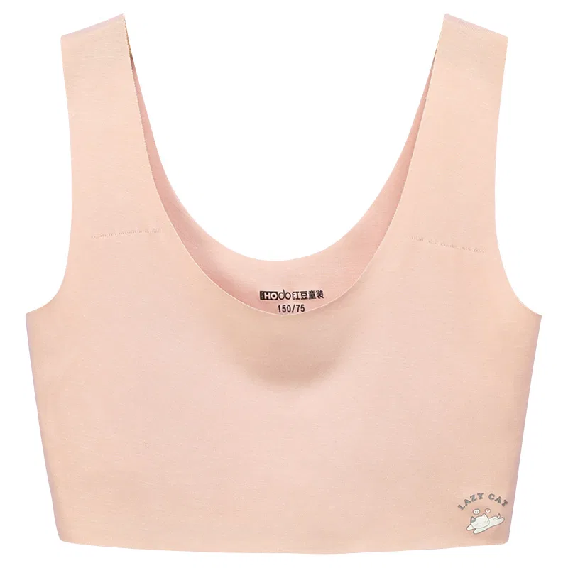 Детское белье для девочек хлопковое Red bean, Orange Pink
