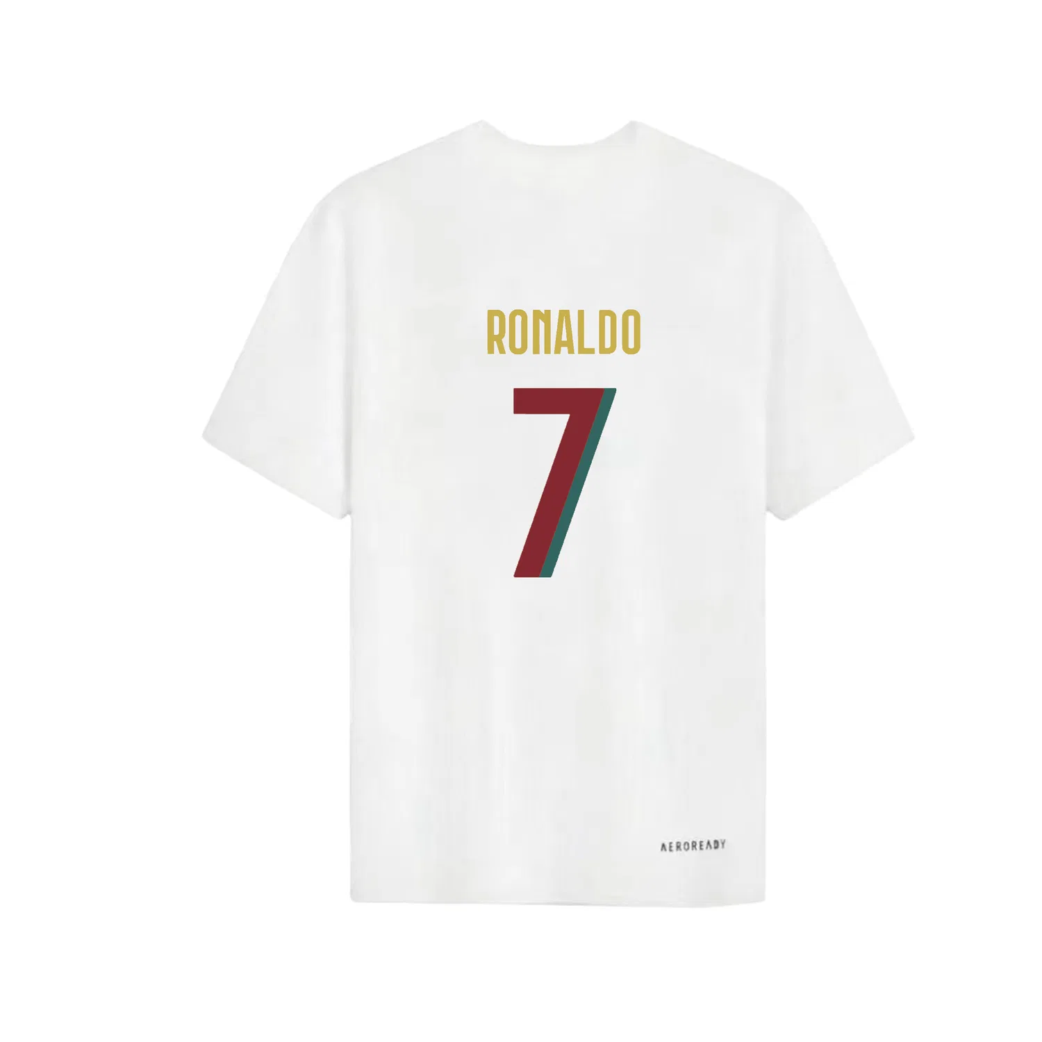 Футболка с принтом Adidas Football White Double Sided No.7, Цвет White Double Sided No.7 — фото 3