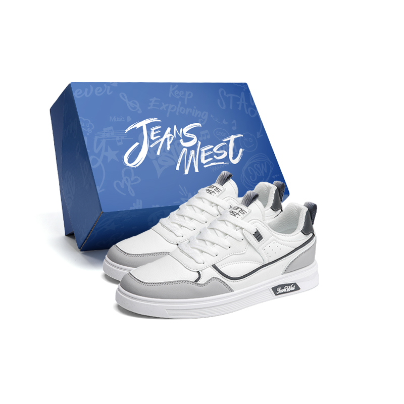 

Низкие мужские кроссовки JEANSWEST, White Gray