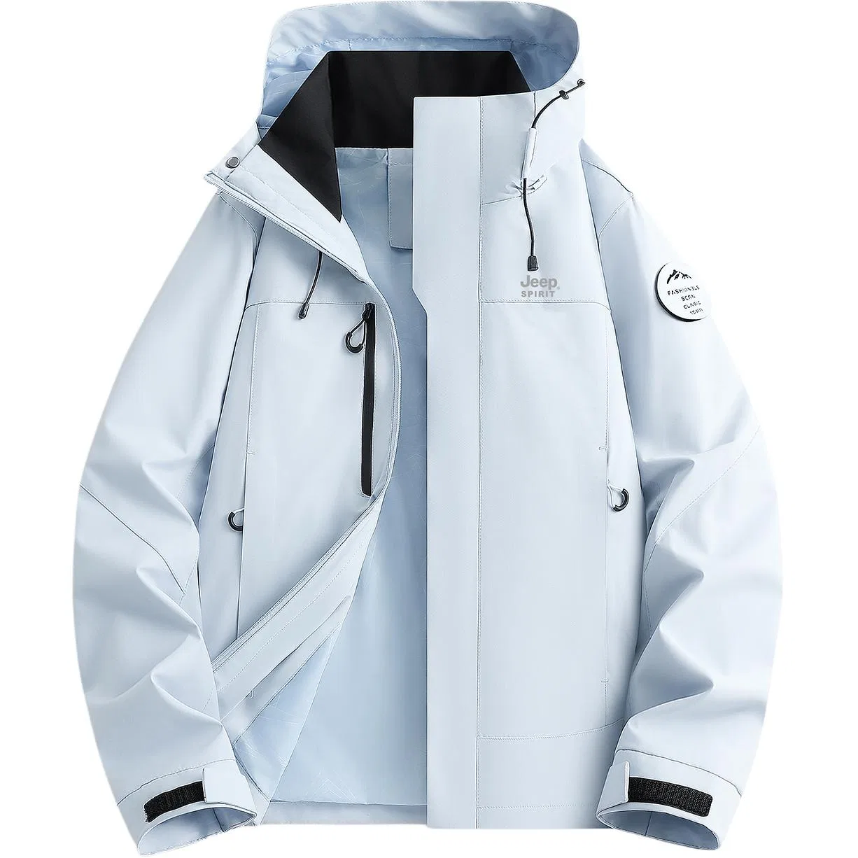 Детская куртка с капюшоном JEEP SPIRIT Outdoor Commute Jackets, Marine Blue — фото 3
