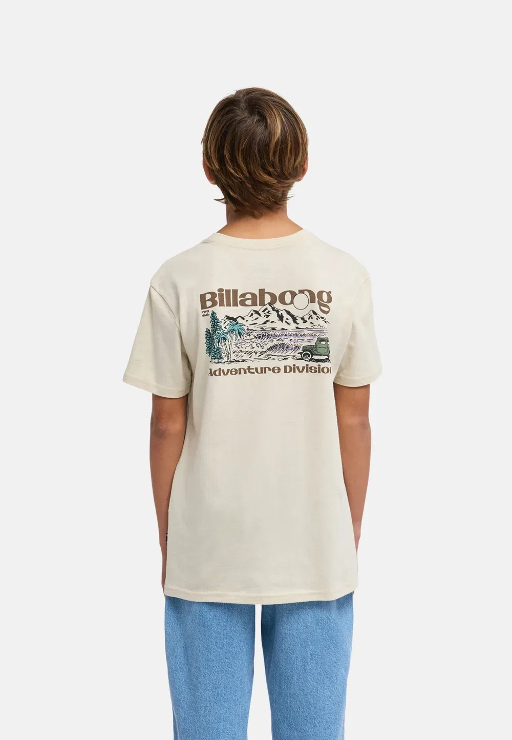 Одежда Jungen 8-16|топы ebbzt00249 - футболка с принтом Billabong, Oat — фото 2