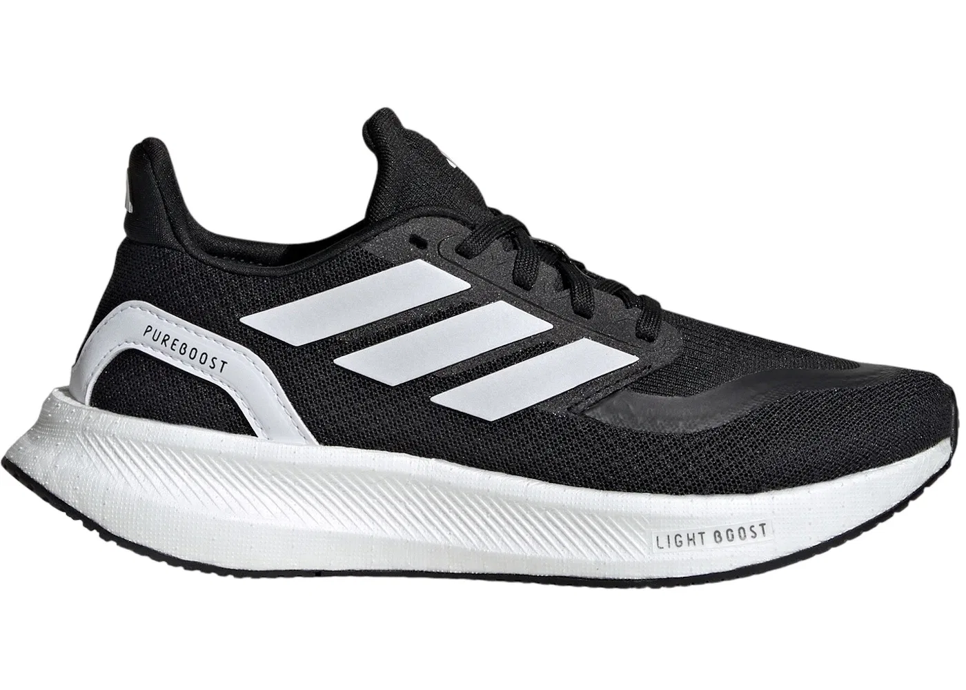 Детские кроссовки Lifestyle Adidas Pureboost Light, Core Black/Cloud White/Core Black