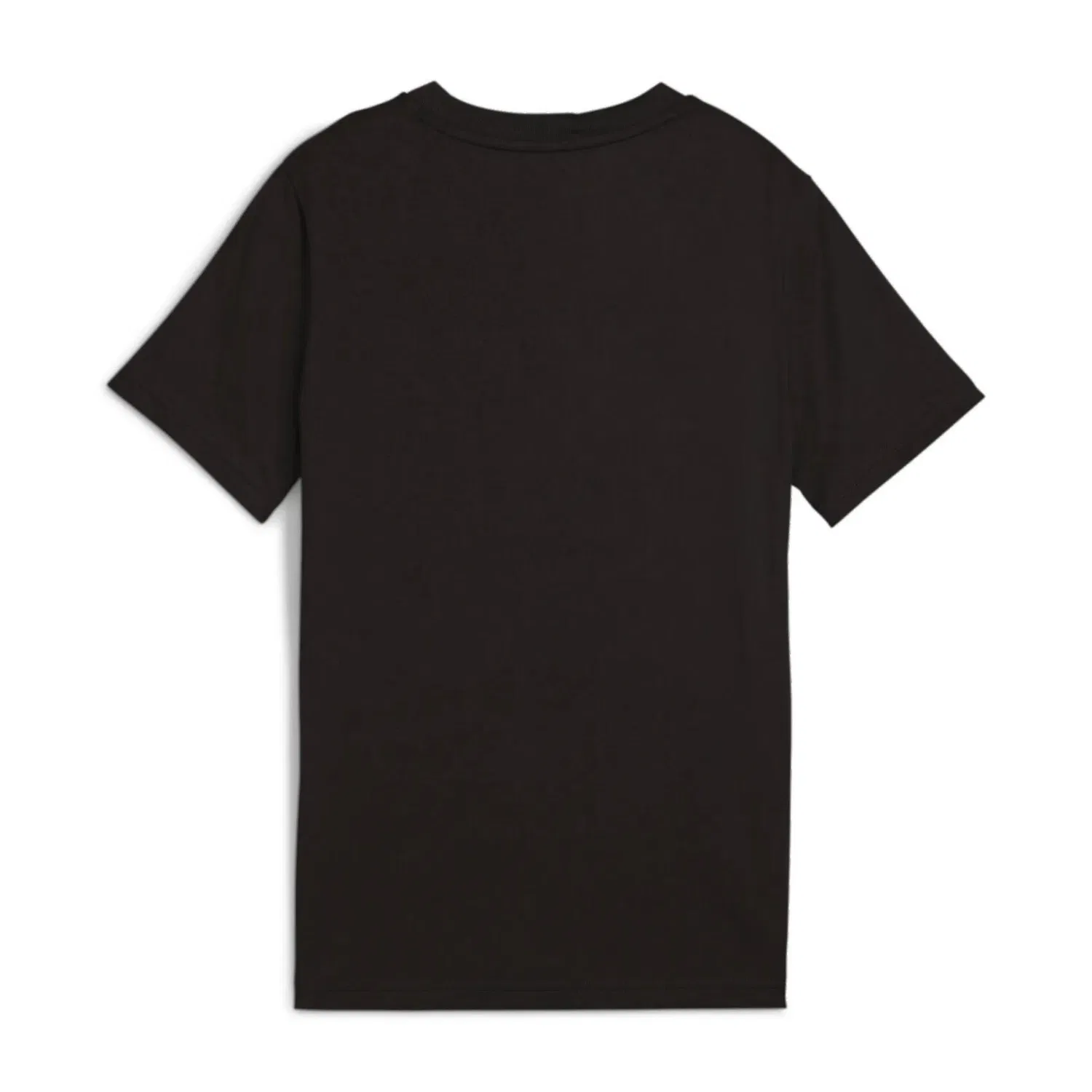 Детская футболка с принтом Puma Ess 2 Color Small No. 1 Logo Tee B, Schwarz Weiss — фото 3