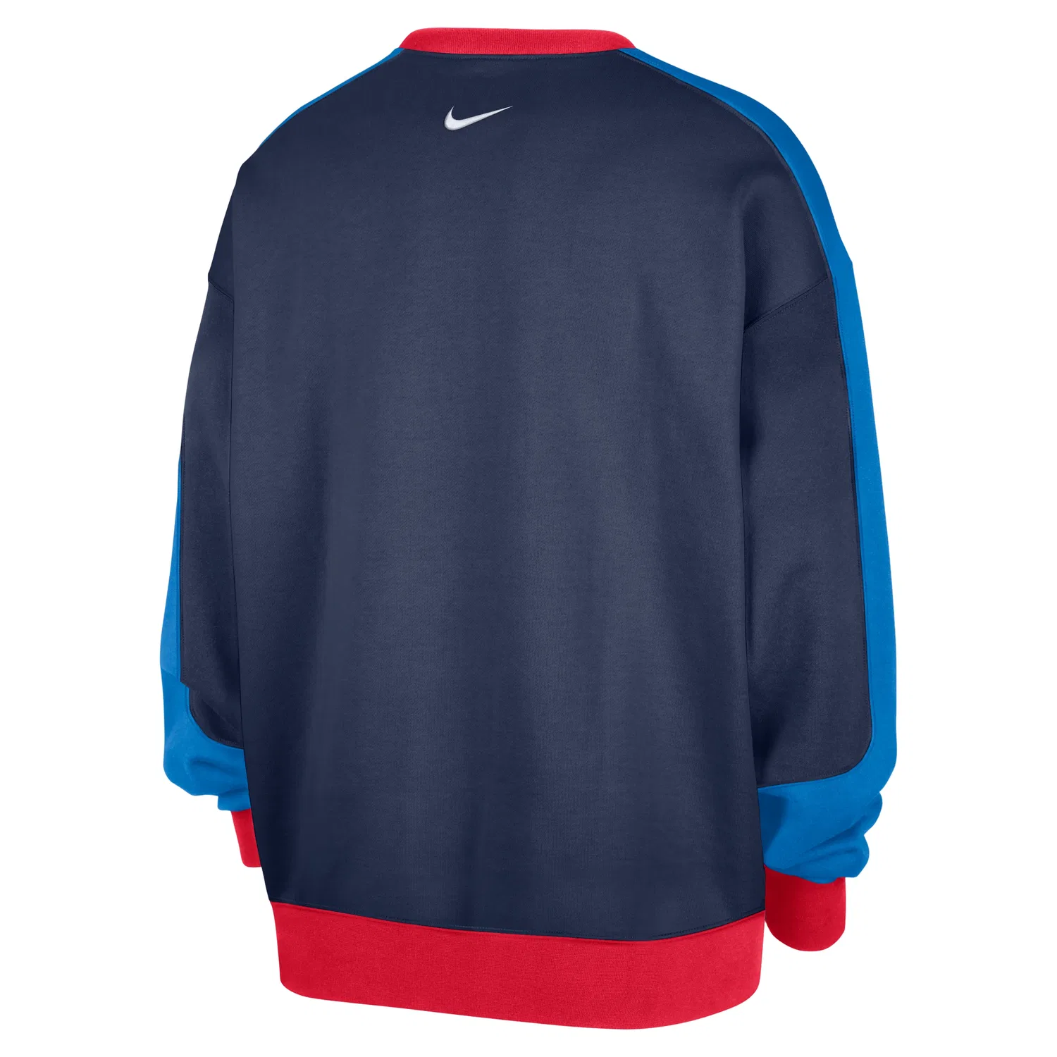 Мужская футболка WNBA 30th Fleece Crew 'Midnight Navy Action Red Light Photo Blue Whit Nike, Midnight Navy/Action Red/Light Photo Blue/White — фото 2