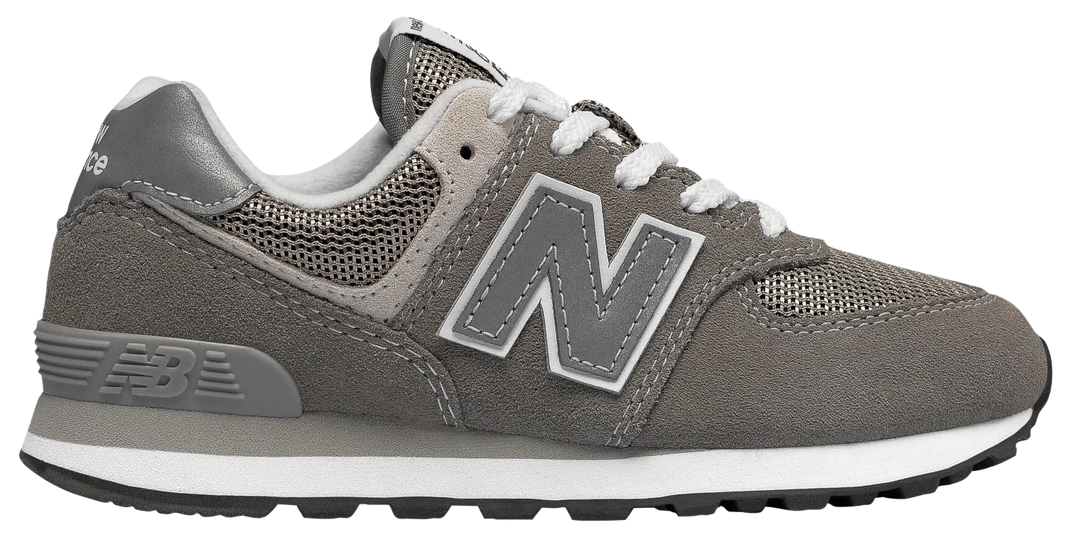 Детские кроссовки для мальчиков повседневные 574 Classic New Balance, серый — фото 3
