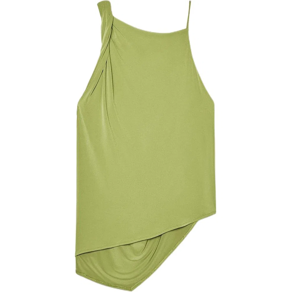 Женский топ с принтом Tank ZARA, Green