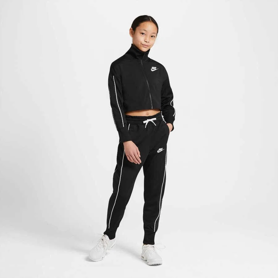 Спортивный комплект с высокой посадкой Sportswear High-Waisted Tracksuit Nike, Черный