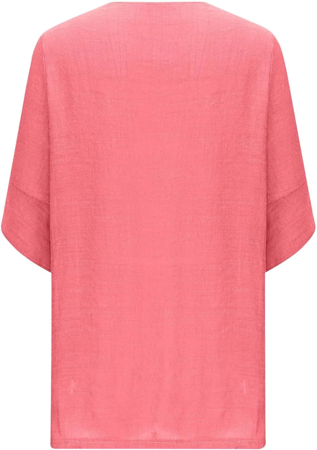 Женский пляжный кардиган с клетчатым узором, Pink — фото 3