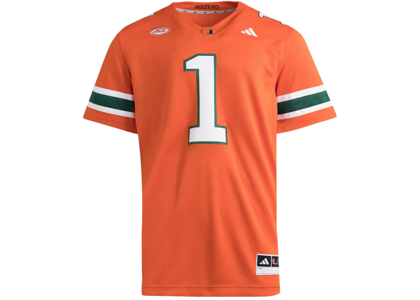 Мужская футбольная джерси Adidas, Miami Collegiate Orange