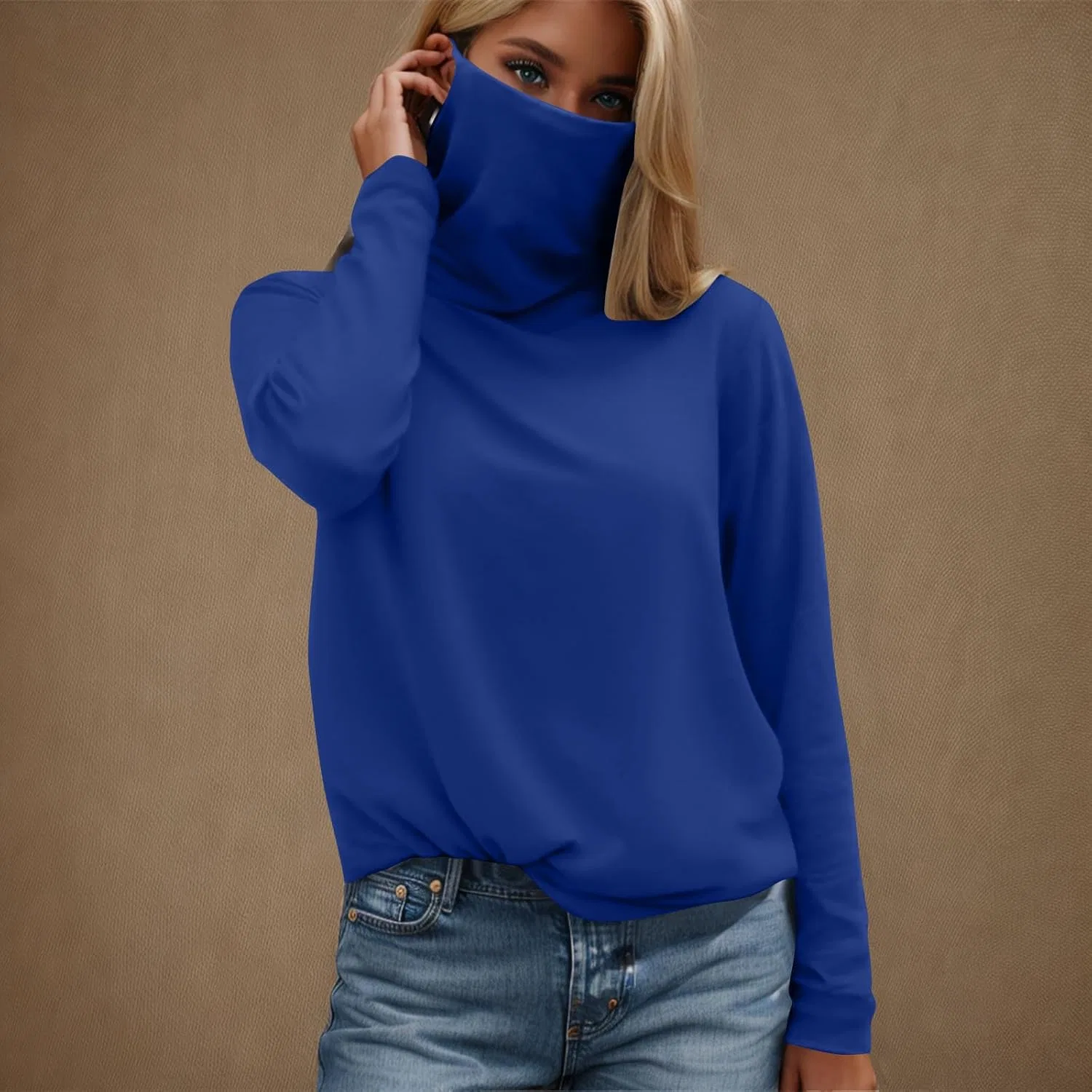 Женская солнцезащитная футболка с UPF 50+, Dark Blue — фото 3