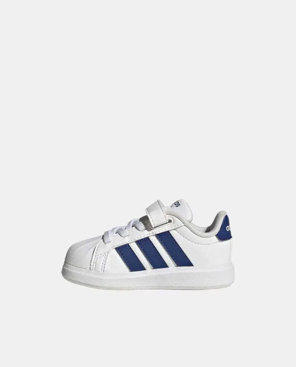 Детские кроссовки для мальчиков с резиновым мыском Deportivo Streettalk el i Blanco adidas, Blanco — фото 4