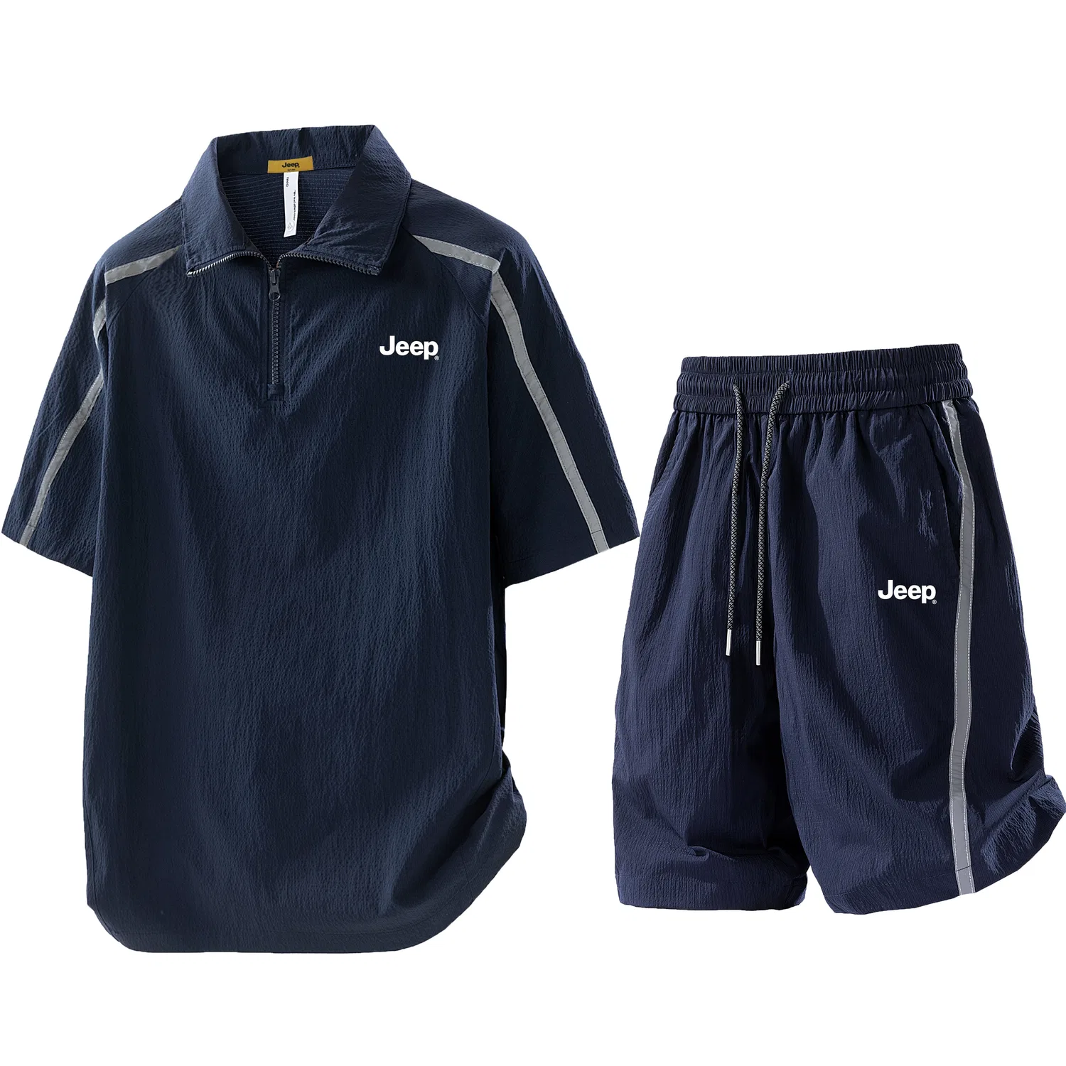 Детский спортивный комплект с воротником-лацканом Jeep, Navy Blue