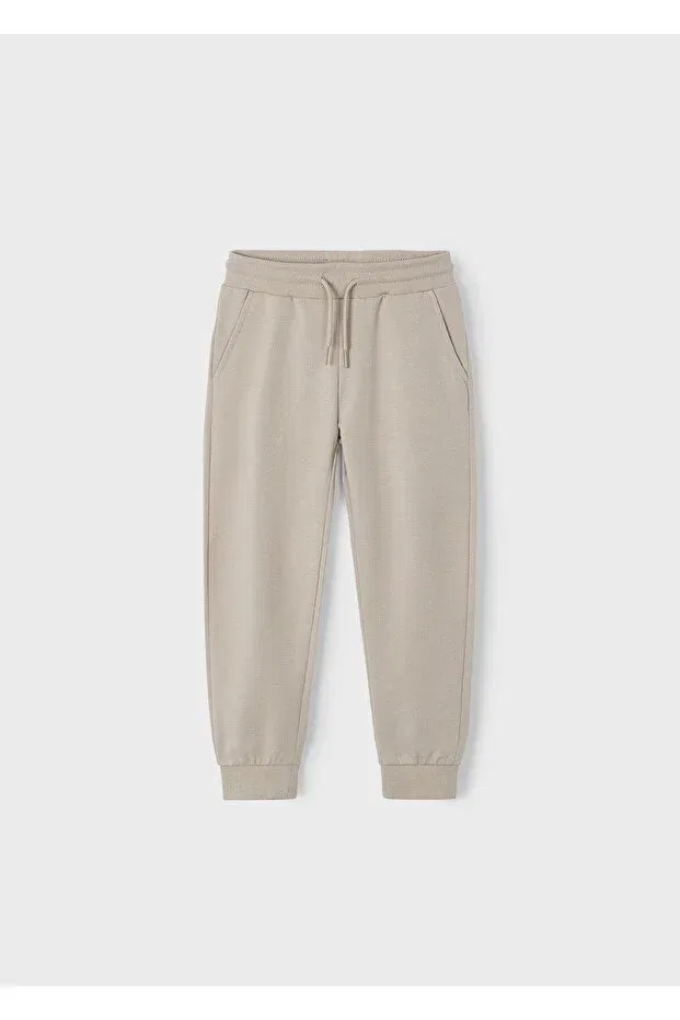 Детские спортивные штаны для мальчиков скинни Mayoral, Beige — фото 2
