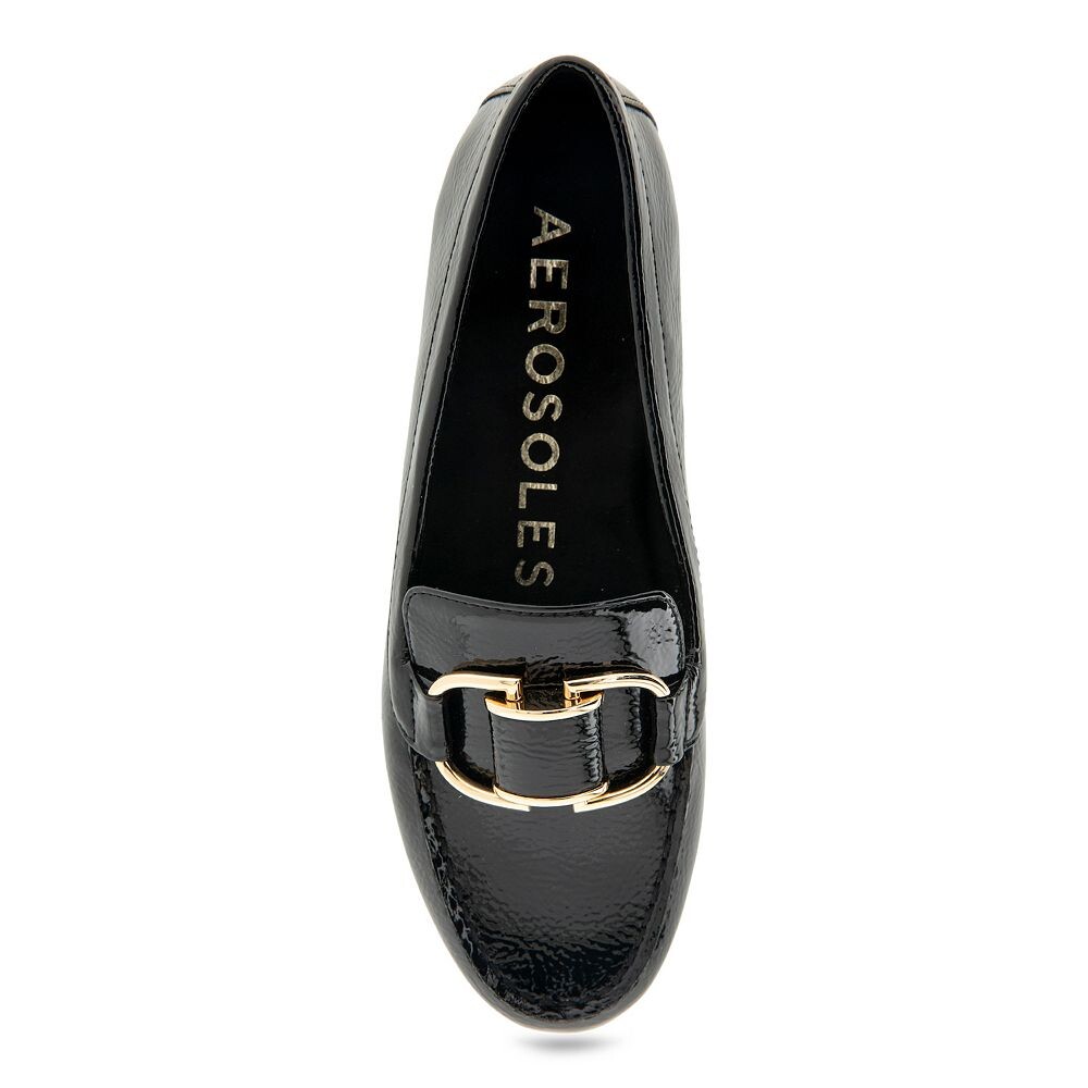 Женские классические лоферы Aerosoles Denver, цвет Black Pu — фото 4