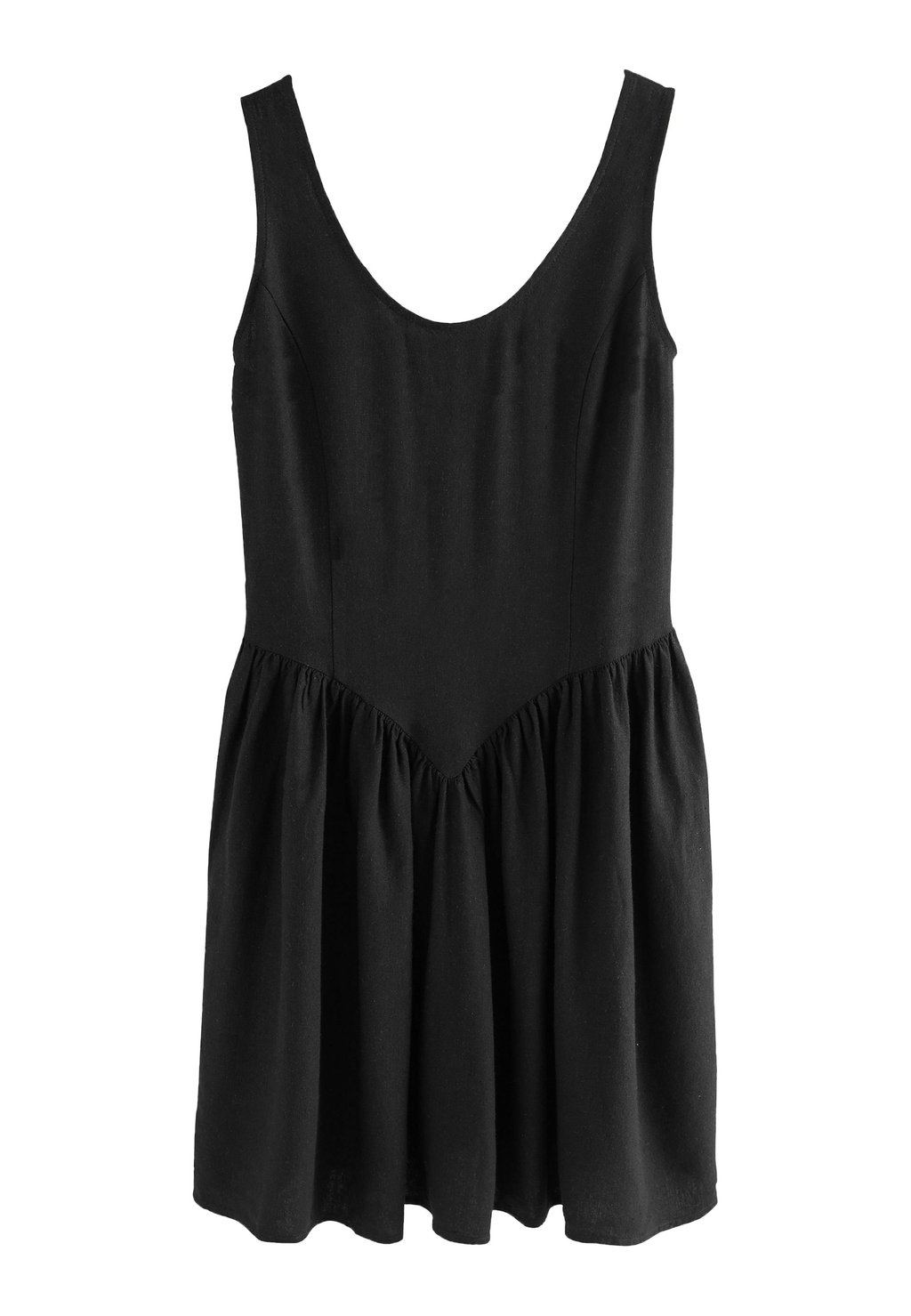 

Повседневное платье TALL FIT - SLEEVELESS SCOOP NECK WAISTED Next, черный