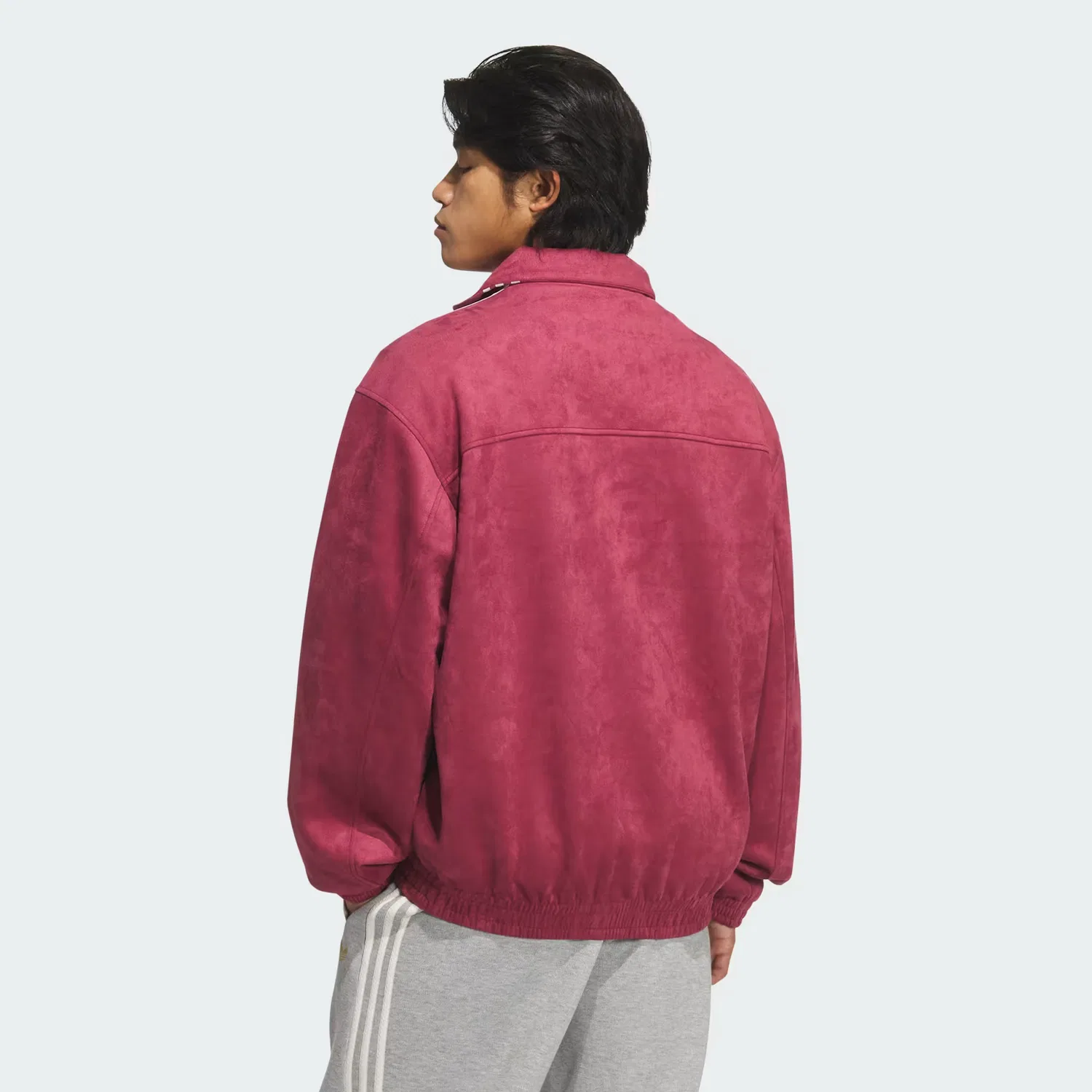 Куртка унисекс на молнии Chinese New Year Adidas Originals, темно-бордовый — фото 4