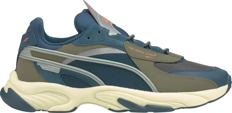 

Кроссовки Puma Helly Hansen x RS-Connect Intense Blue White Asparagus, синий