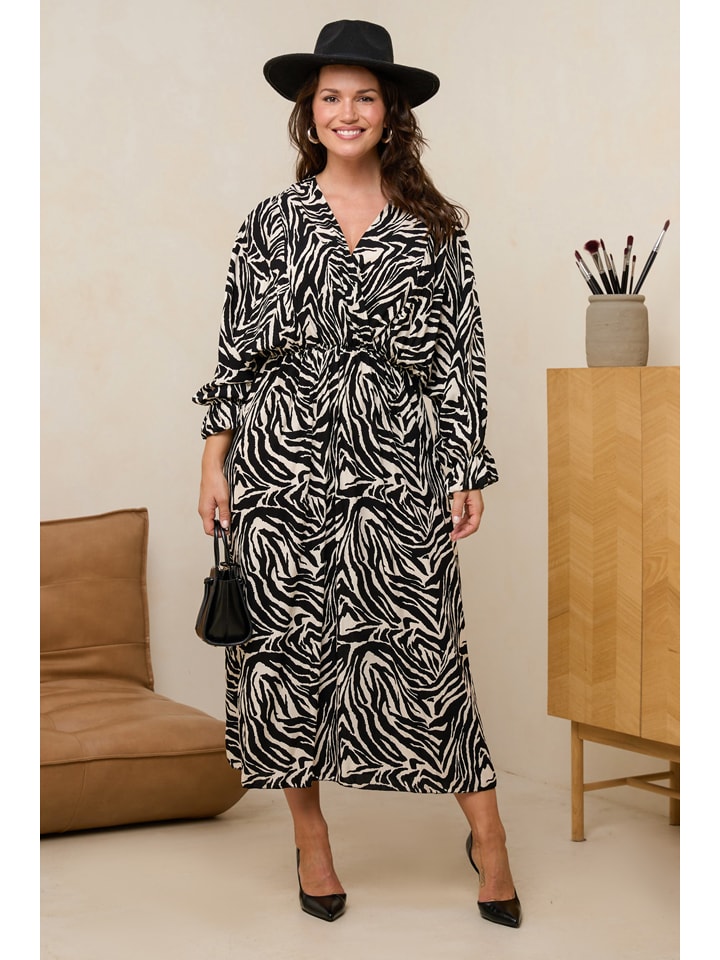 

Платье Curvy Lady, цвет schwarz/creme