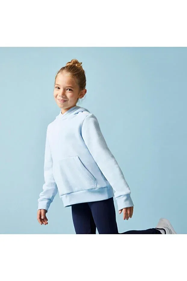 Детское худи для мальчиков с капюшоном Domyos 500, Baby Blue Decathlon — фото 2