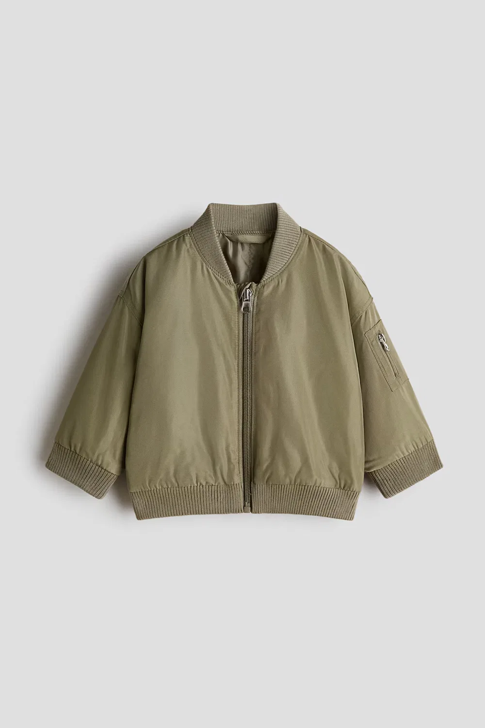 Пилотская куртка H&M, Khakigrün
