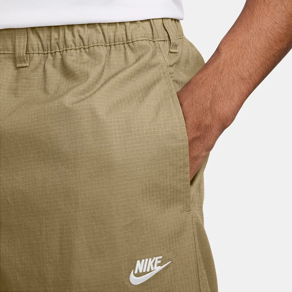 Мужские спортивные брюки с утилитарным дизайном Nike, Beige — фото 3