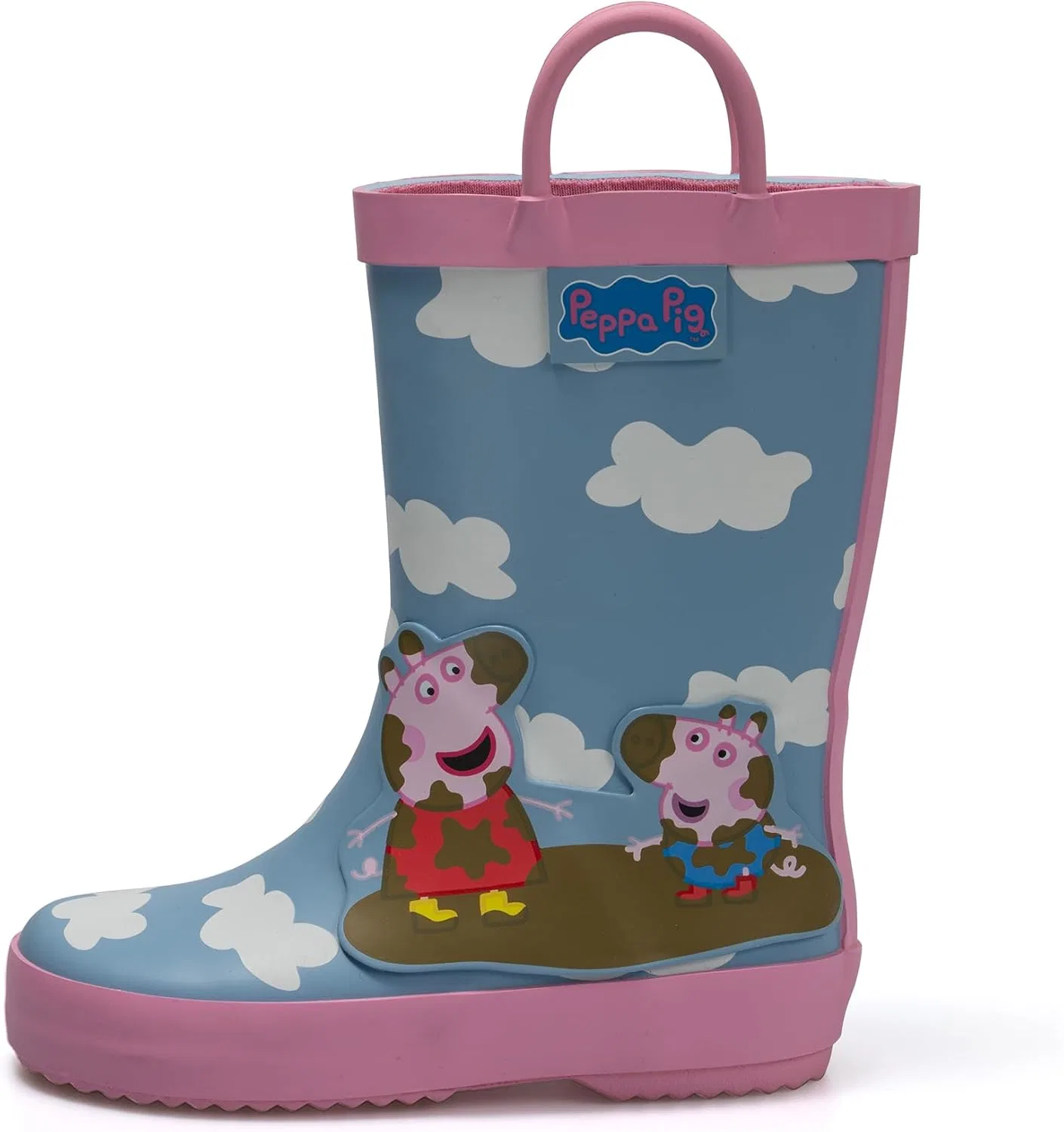 Детские сапоги дождевые для девочек Peppa Pig Ground Up, Blue — фото 2