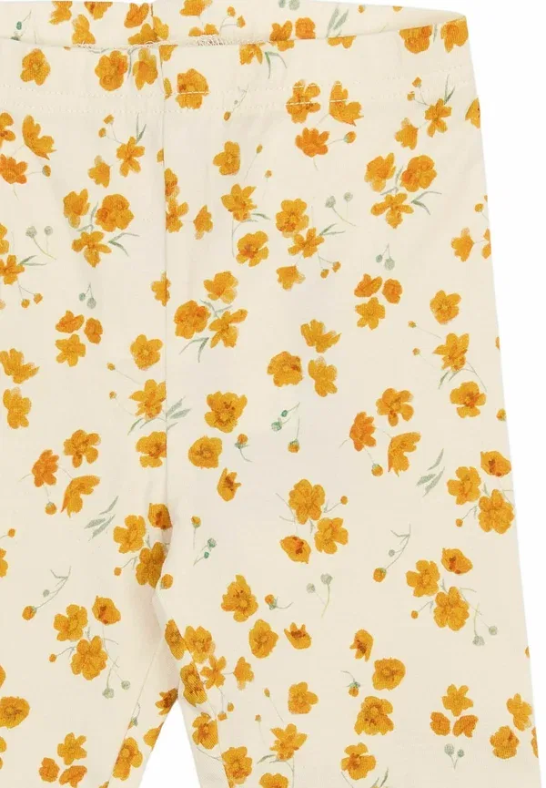 Леггинсы с цветочным принтом Leggings - trousers Petit Piao, eggnog buttercup aop — фото 3