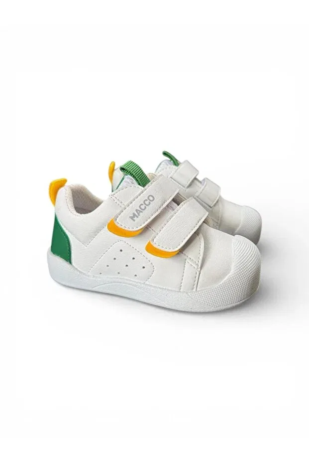 Детские туфли для девочек без каблука Macco Shoes, Green