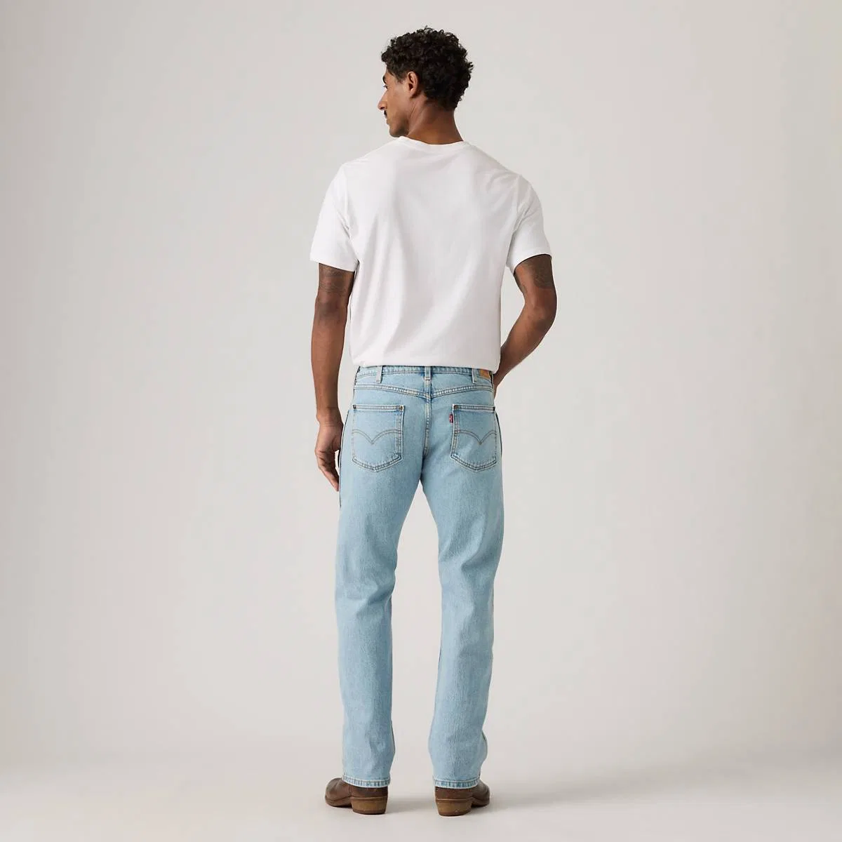 Мужские джинсы 557 Western Straight Levi's, Back In The Saddle - Light Wash — фото 3