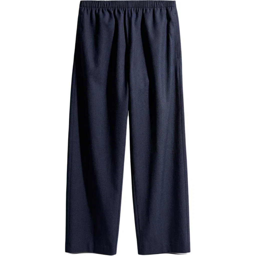 Мужские брюки повседневные с умеренным прямым кроем Dark Blue GUCCI