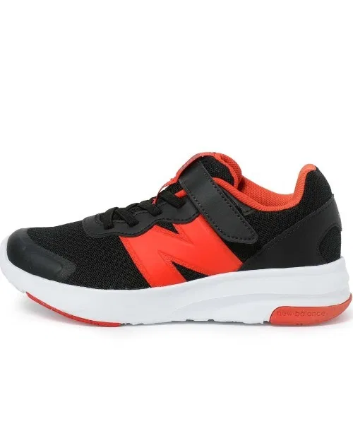 Детские кроссовки с липучкой и шнуровкой 578 H and L New Balance, Black/Red