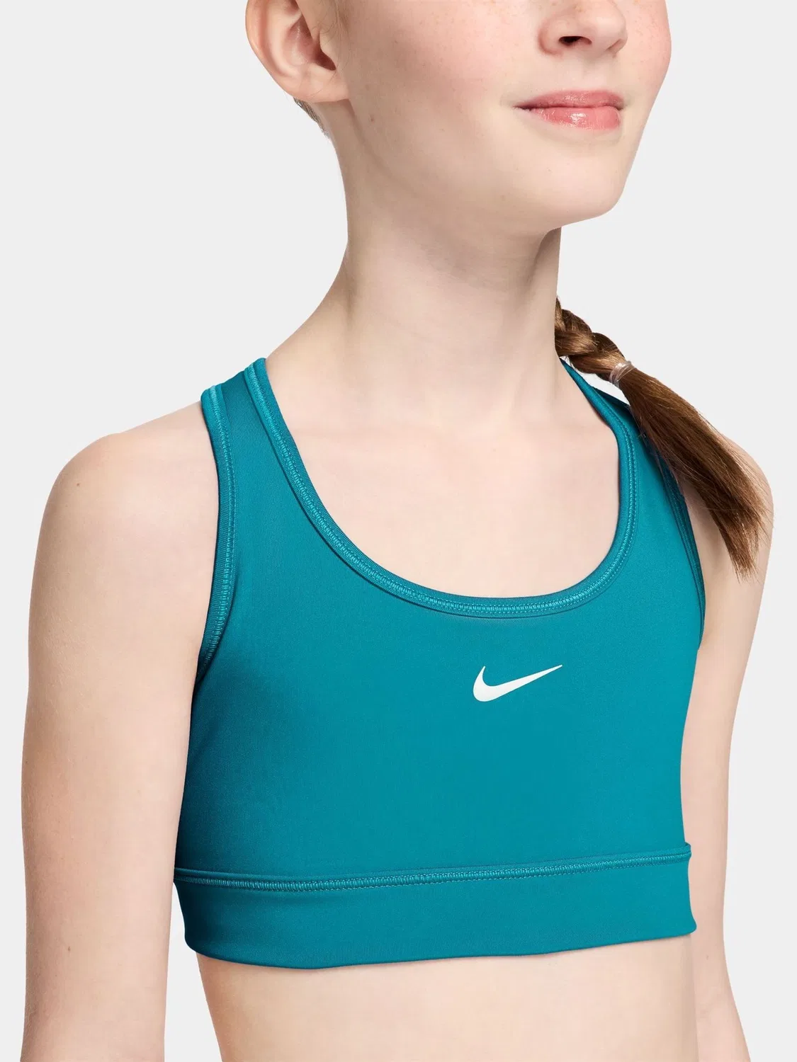 Спортивный бюстгальтер Dri-FIT Swoosh Support Nike, Energy Green — фото 3
