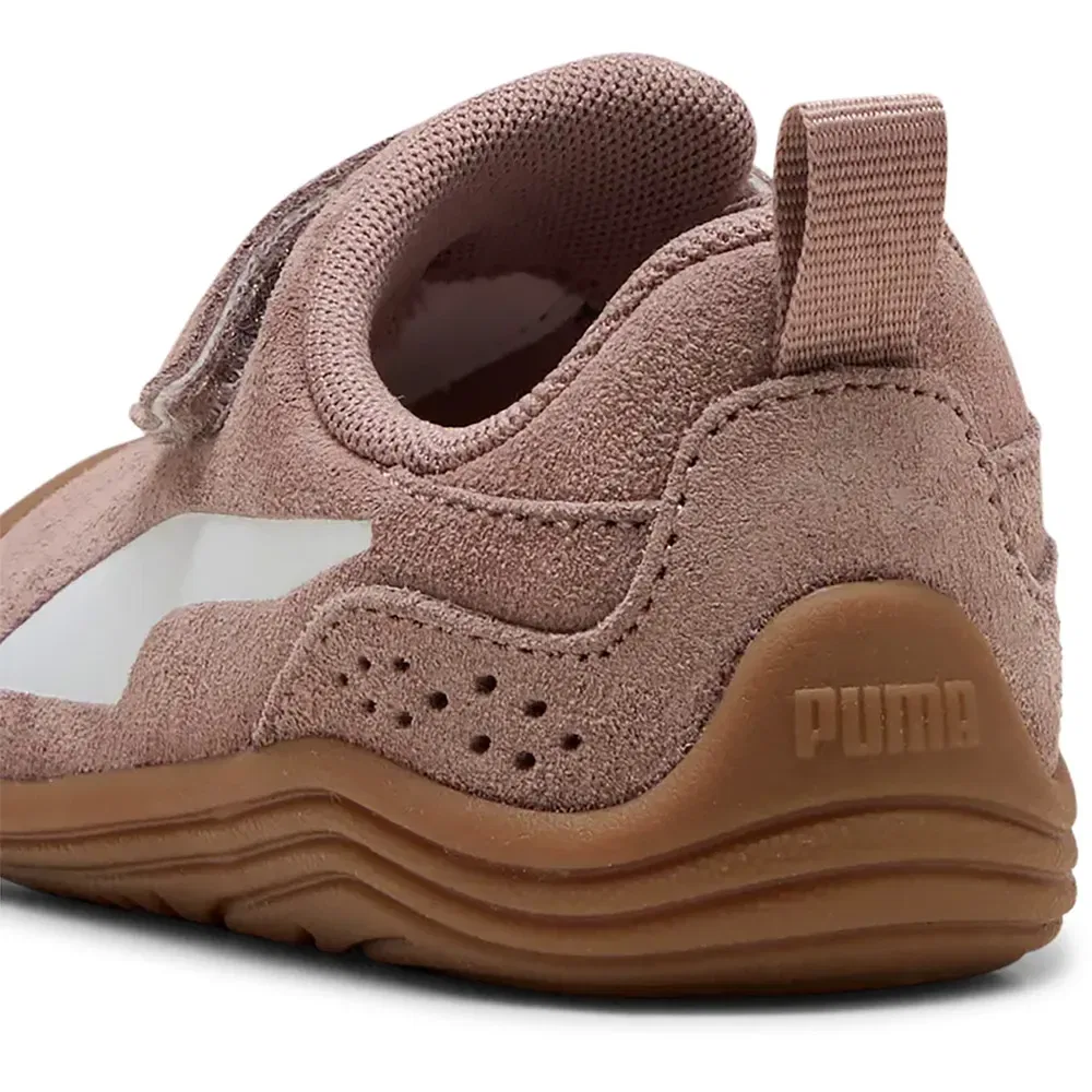 Кроссовки Puma Kitten Premium V Inf, коричневый — фото 4