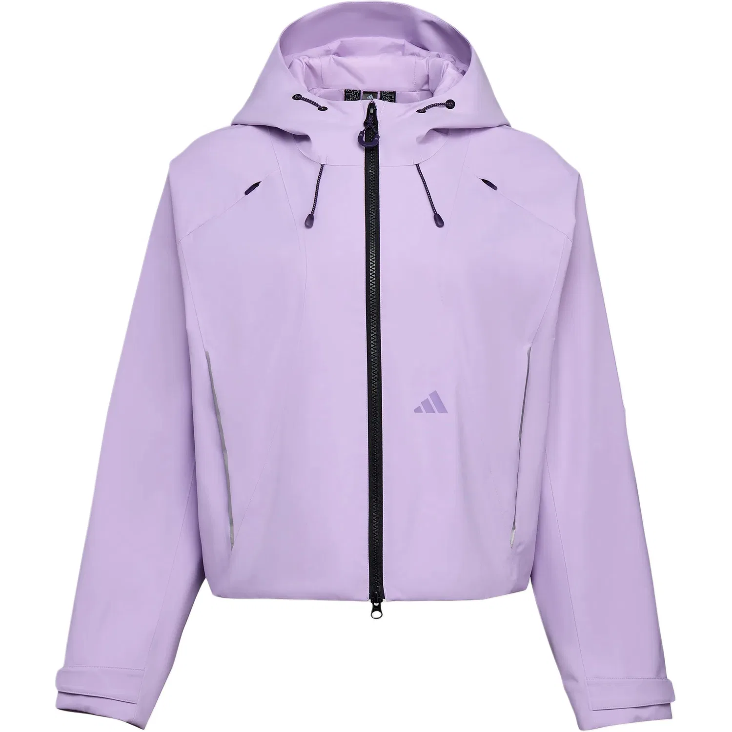 Женская ветровка с капюшоном Powder Plum Purple Adidas
