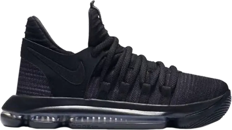 

Кроссовки Nike Zoom KD 10 GS 'Blackout', черный