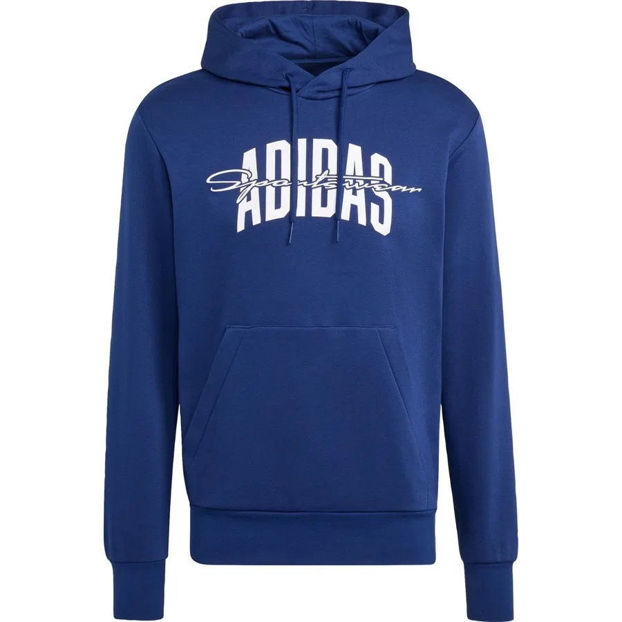 Худи с принтом Collegiate Script Graphic adidas, Синий — фото 3