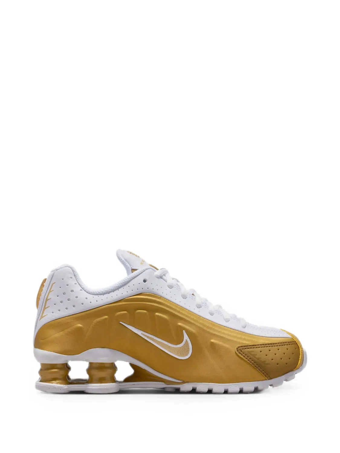 Кроссовки Shox R4 Nike Kids, золотистый