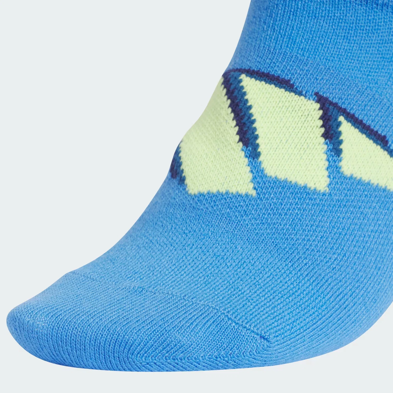 Детские носки-следы низкие, набор из 6 пар superlite classic 2.0 Adidas Sportswear, ray blue/лаймовый/темно-синий — фото 3