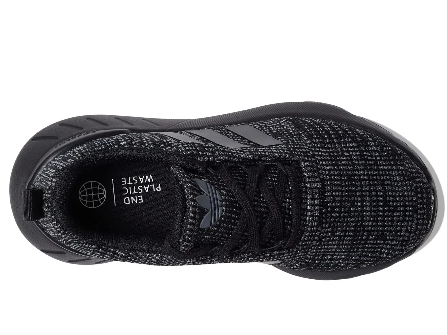 Детские кроссовки для мальчиков легкие Swift Run 22 Adidas, Nero Grigio — фото 2