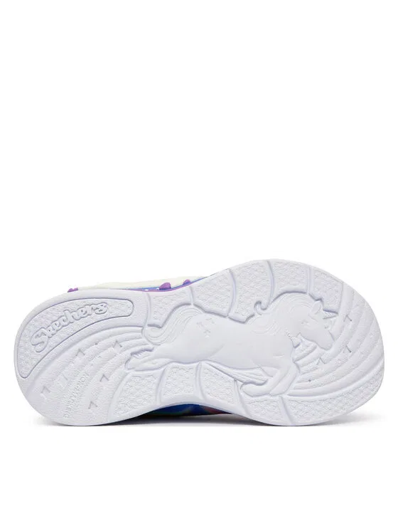 Кроссовки S-Lights: Unicorn Chaser Skechers, синий — фото 4