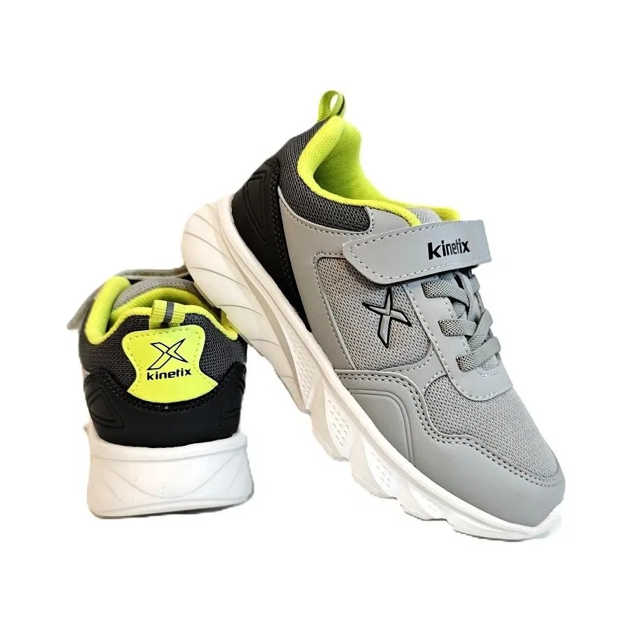 Детские спортивные кроссовки с липучкой Fender Fx Kinetix, Серый — фото 2
