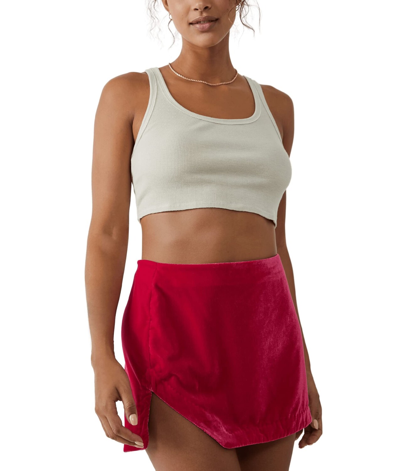 

Юбка Free People, Annalise Velvet Mini