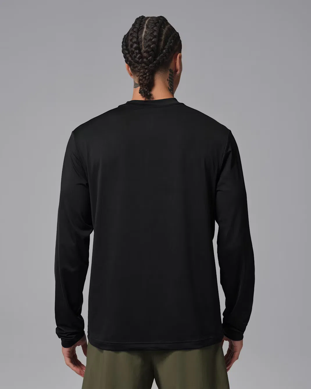 Мужская футболка с длинными рукавами Dri-FIT Jordan Sport Essentials, Black — фото 2