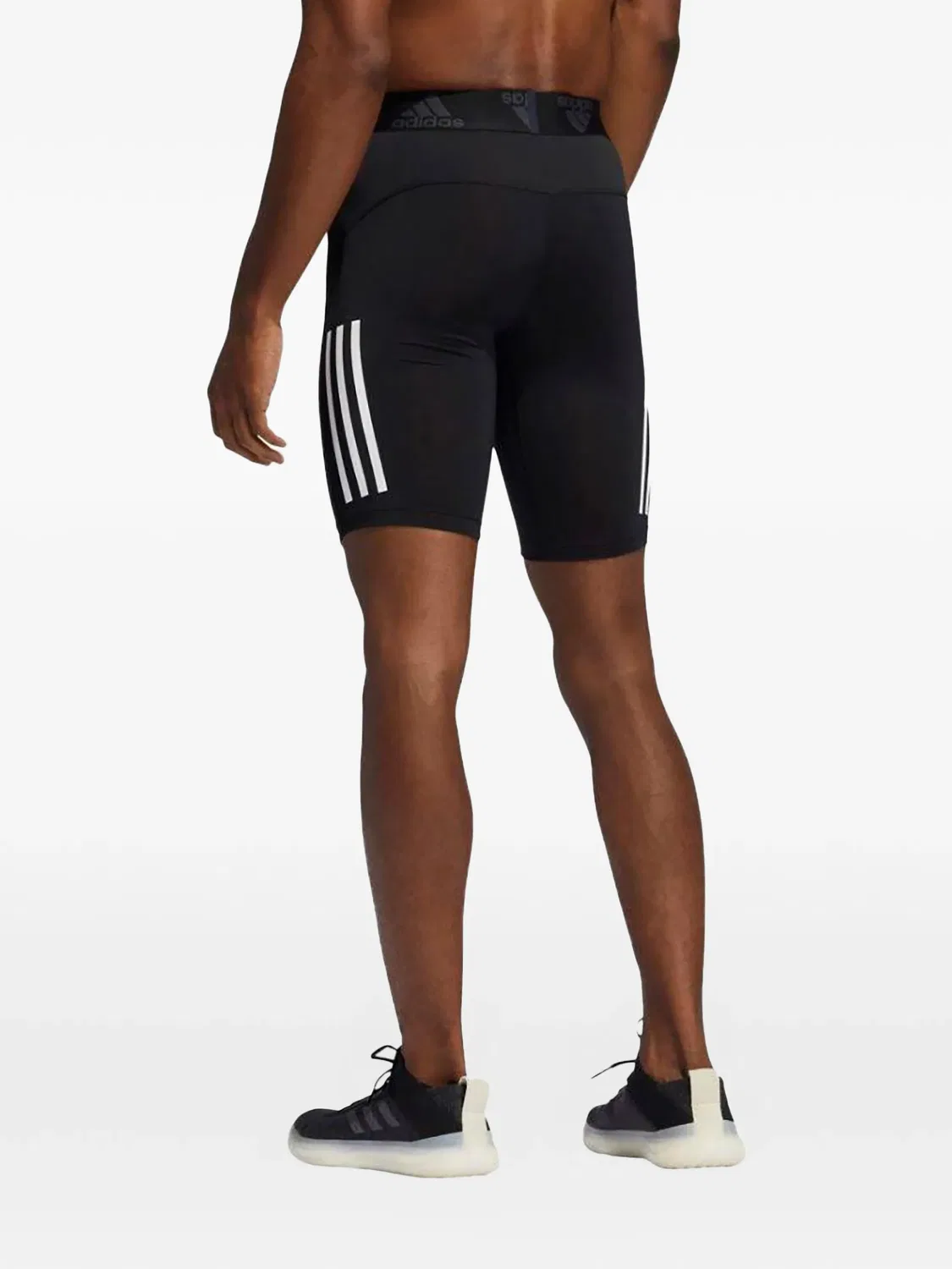 Шорты Techfit 3-Stripes Adidas, черный — фото 2