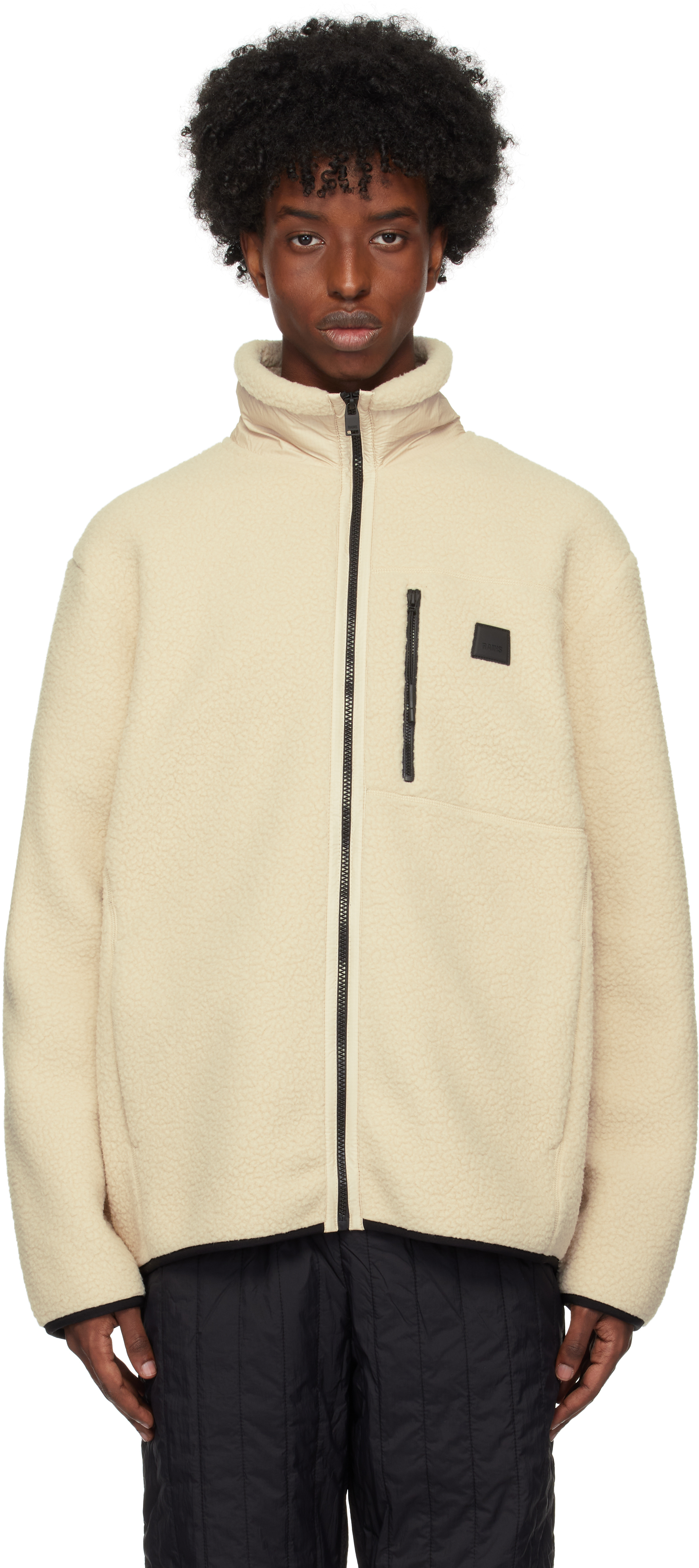 

Куртка из флиса цвета «Yermo» цвета «Off-White» RAINS