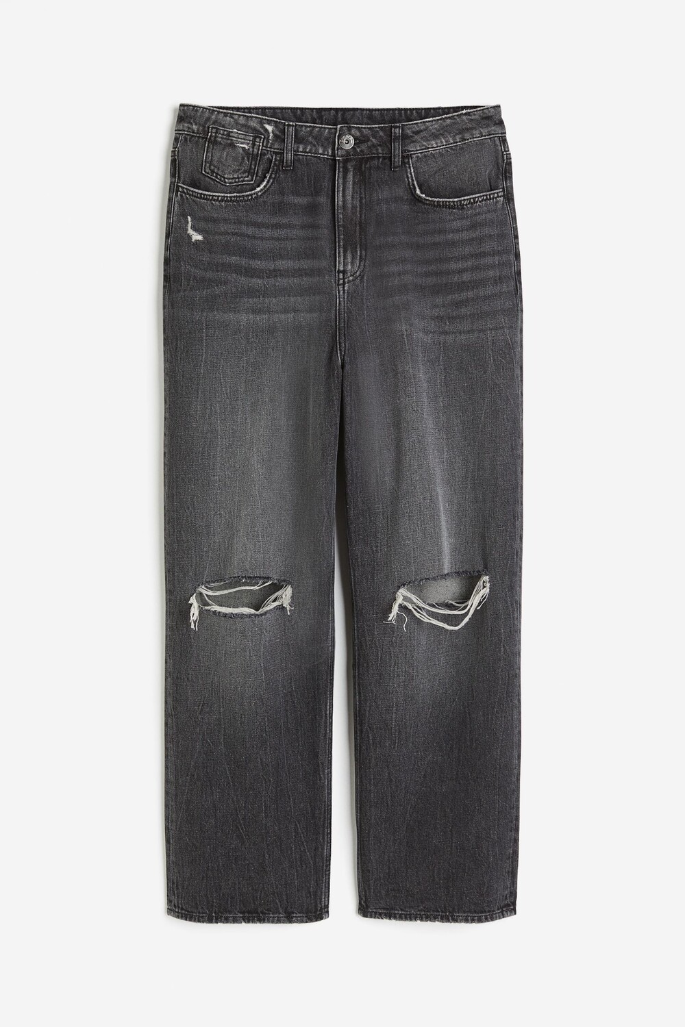 

Джинсы H&M Baggy Low, черный